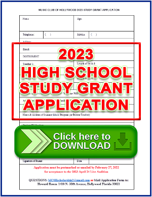 MCOH High School Study Grant Application